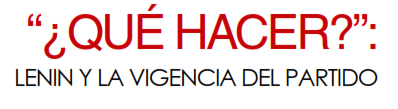 que hacer que hacer
